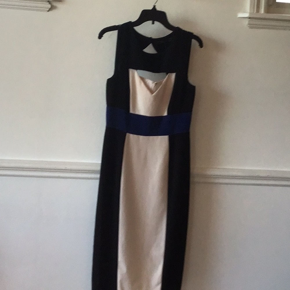 Cutout BCBG, color blocked dress